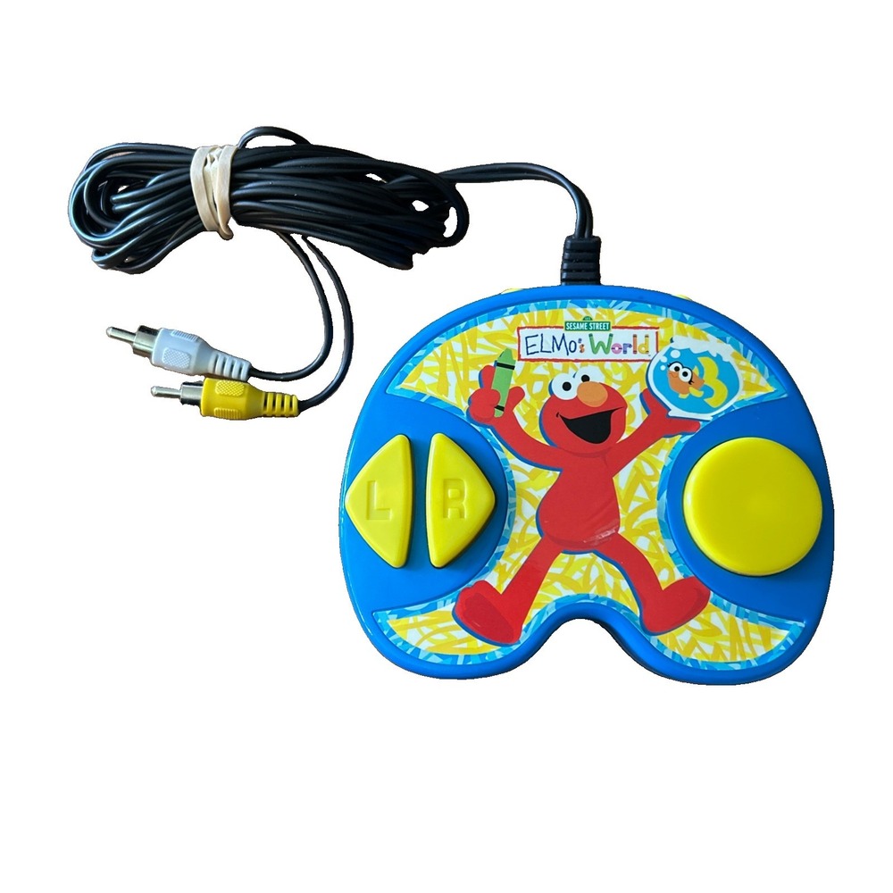 Vintage Elmo's World Plug & Play TV Video Game - Tested